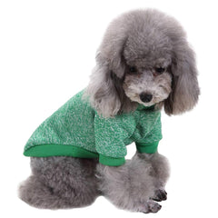 Jecikelon sudadera para perros pequeños, textura poliéster, suave y transpirable para uso diario.