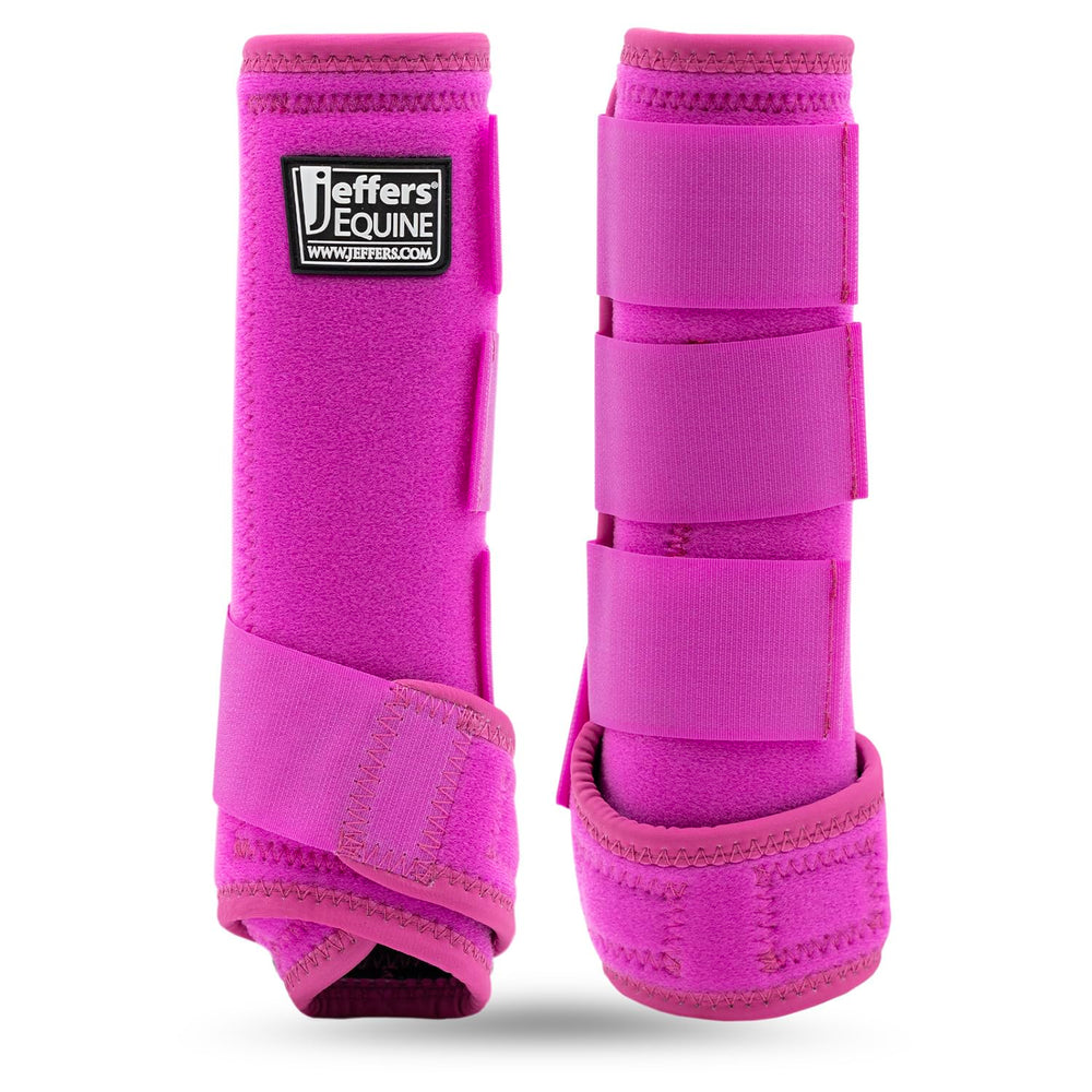 Jeffers protectores para piernas, vista frontal, protección confiable para entrenamientos diarios.