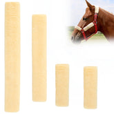 Jeffers Equine halter con tubo de felpa completo protege nariz y mejillas.
