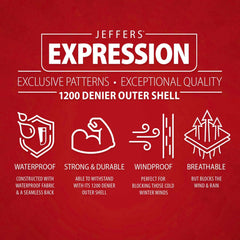 Manta con correas ajustables de barriga y patas para ajuste seguro.
