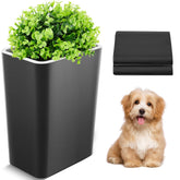 Bote Jingmore para excrementos de perro exterior, estilo planta decorativa