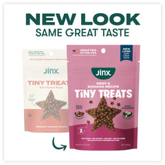 Jinx Textura masticable ahumada, premio de entrenamiento suave para perros.
