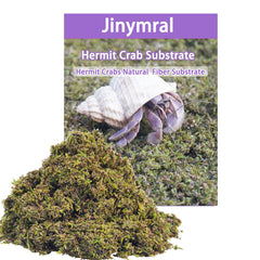 Jinymral substrato para cangrejos: pieza de 8.6 x 7.3 pulgadas para humedad estable.