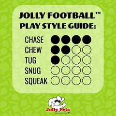 FĂştbol de Jolly Pets que flota, perfecto para juegos en agua.