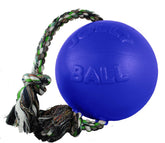 Jolly Pets Romp-n-Roll con bola de 6 pulgadas para juego activo al aire libre