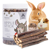 JONS NTY palitos de manzana naturales para conejos, sabor natural y masticación segura.