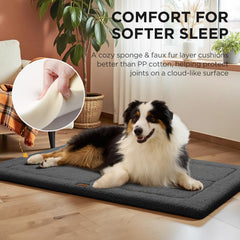 Joydeco cama para perro con doble cara: cálida en invierno, fresca en verano.