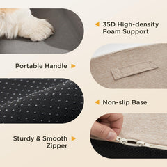 Joydeco escaleras con funda lavable para limpieza rápida.