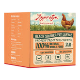 Joyprotyn, larvas secas para gallinas, fuente de proteína para crecimiento.