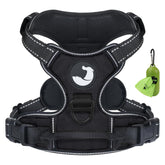 Joytale harnais anti-pull pour grand chien, clip avant pour rediriger la traction