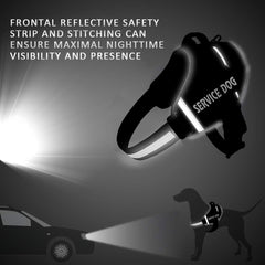 JSXD arnés perro reflectivo 3M, mayor visibilidad nocturna.