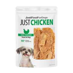 JustFoodForDogs envase de 18 onzas con pechuga de pollo, ideal para premiar