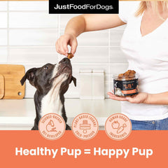 JustFoodForDogs glucosamina y condroitina fortalecen articulaciones y movilidad diaria