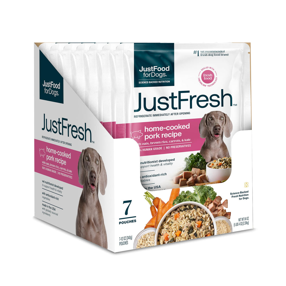 JustFoodForDogs JustFresh: bolsa sellada para conservar frescura