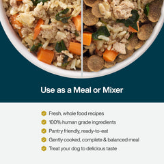 JustFoodForDogs JustFresh, ingredientes de calidad para perros en todas las etapas.