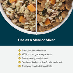 JustFoodForDogs JustFresh ingredientes frescos para una dieta balanceada