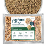JustFoodForDogs Vet RX empaque fresco, garantía de calidad en cada porción para servicio práctico