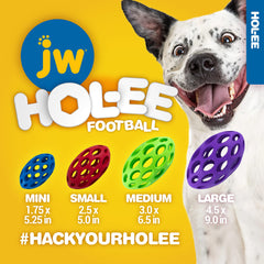 JW Hol-ee Football: opción de entrenamiento y enriquecimiento en casa.
