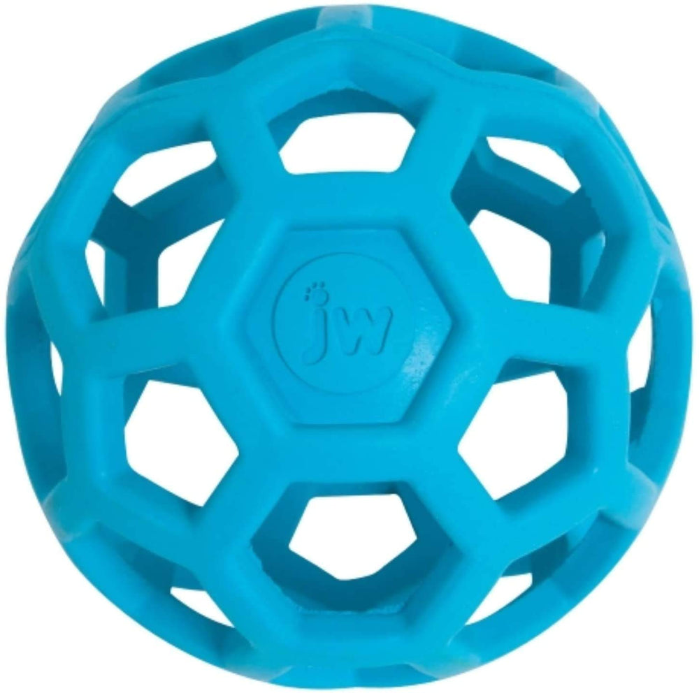 JW Pet Hol-ee Roller: bola-puzzle natural para estimulación mental en perros pequeños.