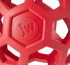JW Pet HOLEE Roller Ball, juguete para lanzar, fomenta ejercicio y diversión