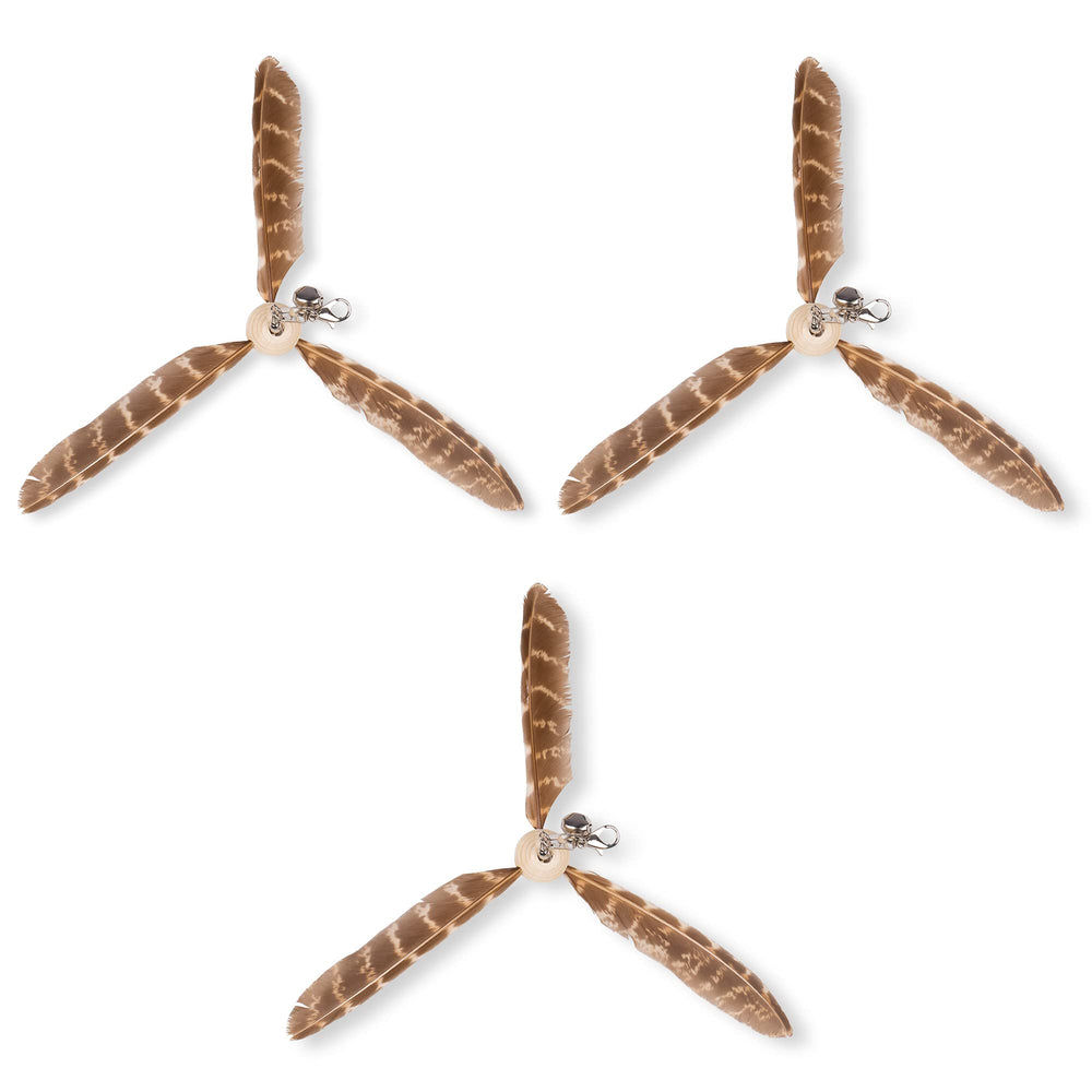 JXFUKAL varita para gatos con plumas, ideal para juego activo y estimulación