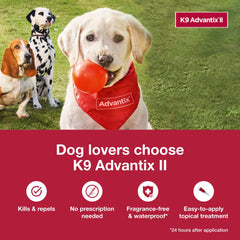 Aplicación tópica de K9 Advantix II, fácil y rápida para uso regular