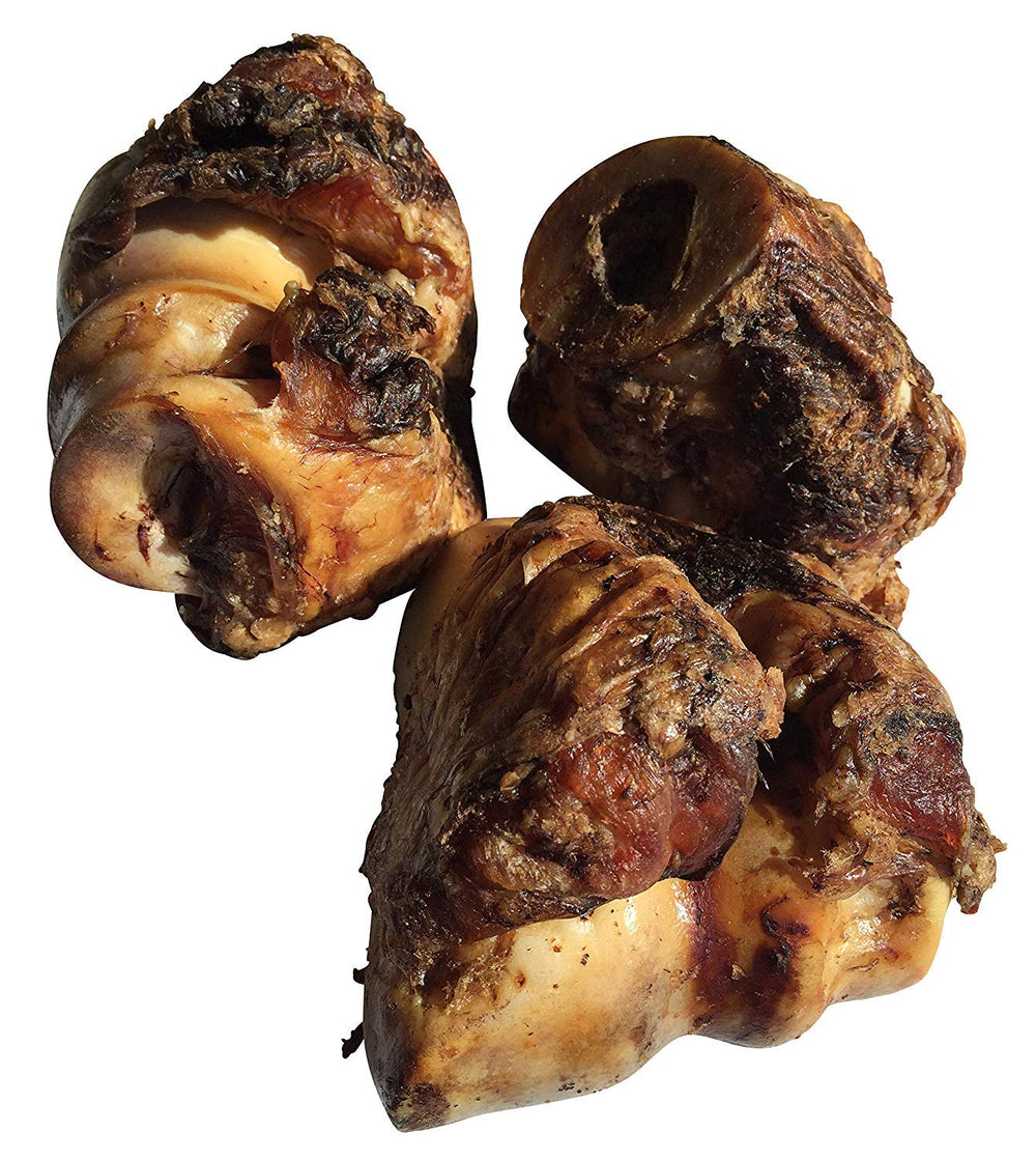 K9 Connoisseur Hueso natural Royal Knuckle 3pk para mordedores grandes