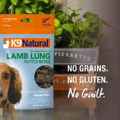 K9 Natural bocados pequeños para entrenamiento y control de porciones.