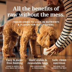 K9 Natural deshidratado, servicio rápido para alimentar a tu perro