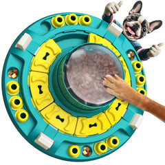 KADTC tablero puzzle para perros, niveles 4, estimulación mental avanzada.
