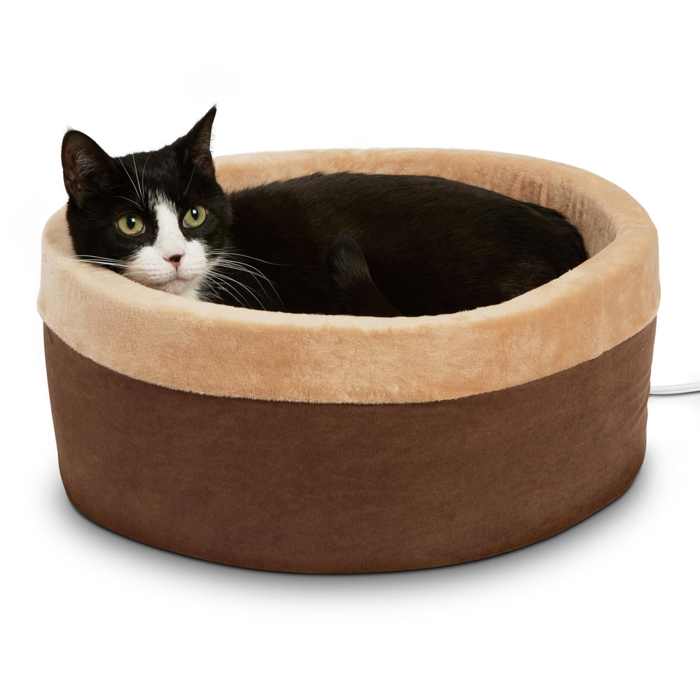 K&H Thermo-Kitty Bed, cama caliente para interiores, confort cálido para tu gato