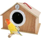 Kathson caja-nido para periquito, refugio seguro para descansar y anidar.