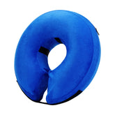 Katoggy collar inflable, vista frontal: protege la herida sin bloquear la visión.