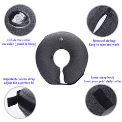 Katoggy collar inflable talla XL para cuellos 18 a 24 pulgadas