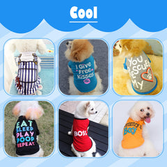 KATOLK diseño de impresion divertida para perros machos.