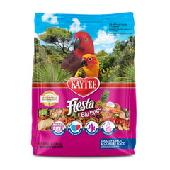 Envase Kaytee Fiesta Big Bites de 4 libras para aves grandes y listas para servir