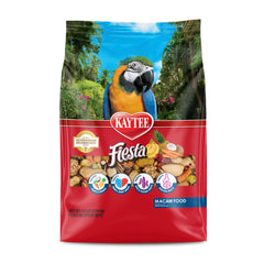 Kaytee Fiesta para guacamayo, mezcla de ingredientes variados que estimula el forrajeo.