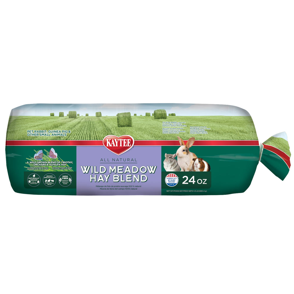 Kaytee heno Timothy mezcla pradera natural para forraje enriquecido y saludable.