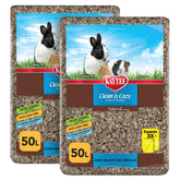 Kaytee cama de papel natural limpia y acogedora, con bajo polvo para mascotas pequeñas.