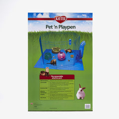 Kaytee Pet-N-Playpen área de juego amplia para conejos y roedores.