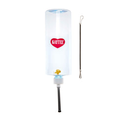 Kaytee tubo de beber a prueba de goteo para evitar derrames.