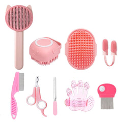 Keeplkvoc kit de peluquería para mascotas: conjunto de 9 piezas para aseo.
