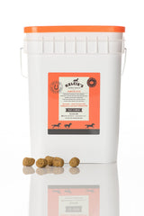 Kelcies Pumpkin Spice para caballos, bolsa de 15 lb, sabor natural.
