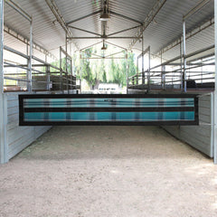 Kensington Aisle Guard con nylon de 3 pulgadas resiste desgaste.