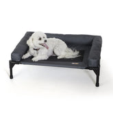 Cama para perros K&H Cot con bolster exterior, cómodo y duradero.