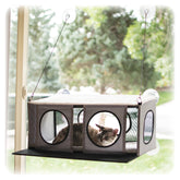 K&H EZ Mount Penthouse, vista frontal de la ventana para observar el exterior con seguridad