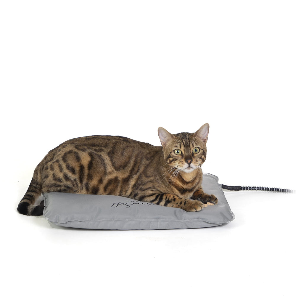 K&H Lectro-Soft para gatos, cama calefactable al aire libre para refugio.