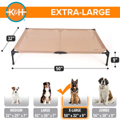 K&H Pet Products cama con patas antideslizantes para proteger superficies