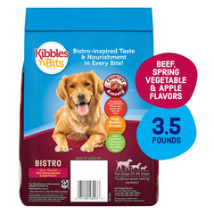 Kibbles 'n Bits Bistro sabor manzana en croquetas con toque dulce