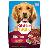 Kibbles 'n Bits Bistro res asado al horno en bolsa de 3.5 libras para perros adultos